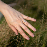 Ethically Sourced Platinum Six Claw Solitaire Lab Diamond Engagement Ring