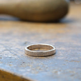 Ethical Platinum 3mm Flat Court Wedding Ring