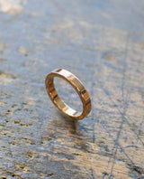 Ethical Rose Gold 3mm Flat Court Wedding Ring