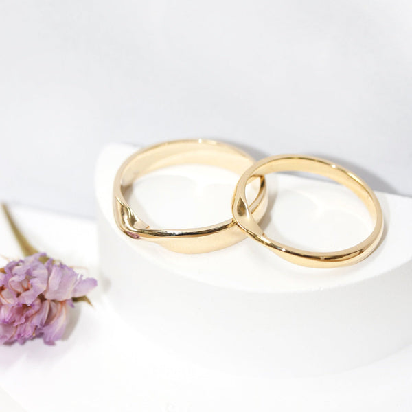 Fairtrade Yellow Gold Twisted Wedding Ring - Jeweller's Loupe