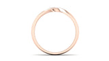 Fairtrade 18ct Rose Gold Twisted Wedding Ring